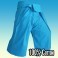 3 / 4 Pantalones pescador tailandés - azul claro - Algodón