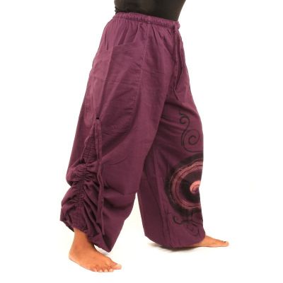 Thai Hippie Hose Spiral Muster
