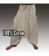 Aladinhose mit 2 tiefen Seitentaschen, ungefärbt