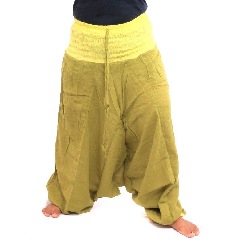 harem pants - green