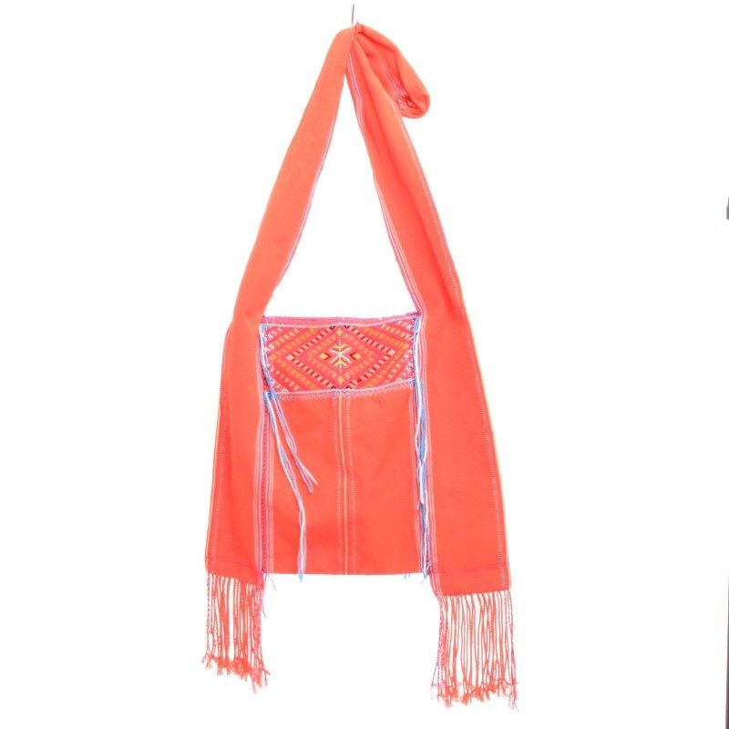  Shoulder bag embroidered cotton - hand work 