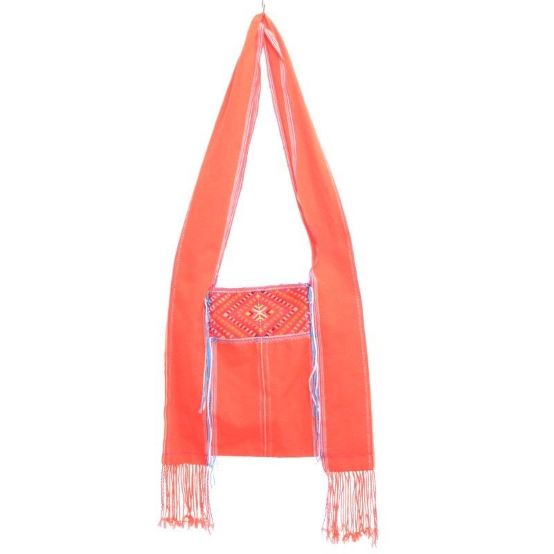  Shoulder bag embroidered cotton - hand work 