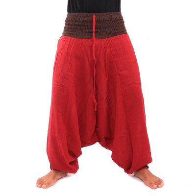 Aladinhose - rot braun