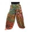 Hippie batik stretch pants