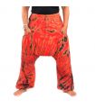 Pantalones elásticos hippie batik
