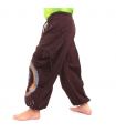 Thai hippie pants spiral pattern