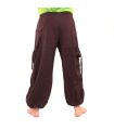 Thai hippie pants spiral pattern