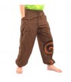 Thai Hippie Hose Spiral Muster