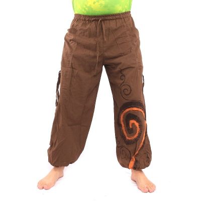 Thai Hippie Hose Spiral Muster