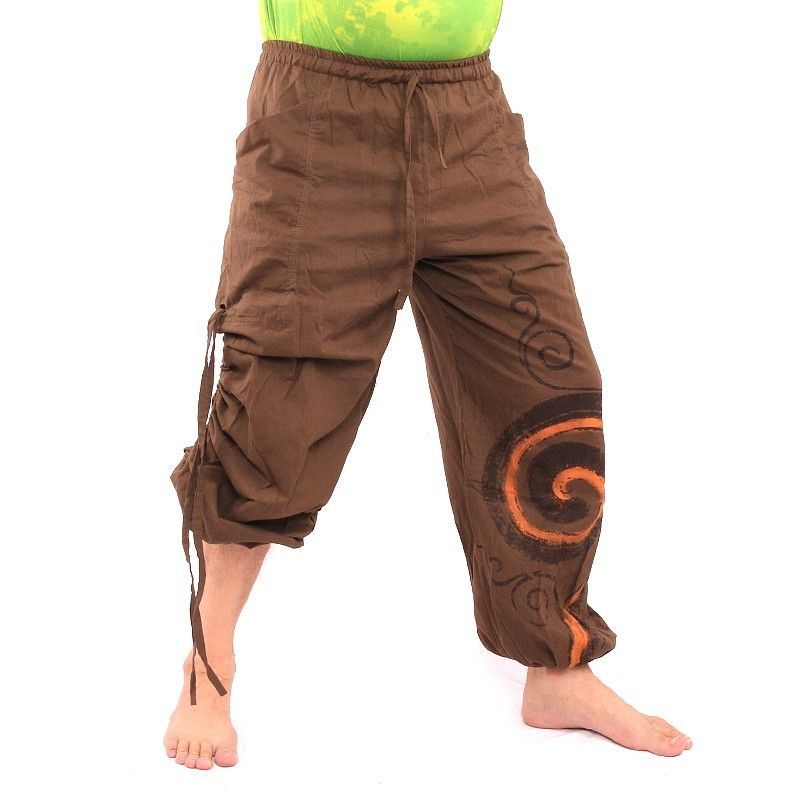 Thai Hippie Hose Spiral Muster