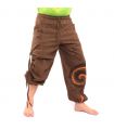 Thai Hippie Hose Spiral Muster