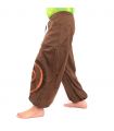 Thai Hippie Hose Spiral Muster