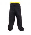 Pantalon de pêcheur thaïlandais noir - extra long