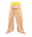 Thai Thai Fischerhose   - khaki- extra lang- Baumwolle