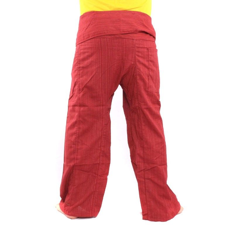 Thai Fisherman Pants Cottonmix extra long - red