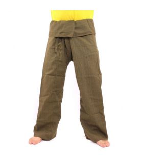 Thai Fischerhose   Cottonmix extra lang - grün
