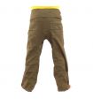 Pantalon de pêcheur thaïlandais Cottonmix extra long - vert