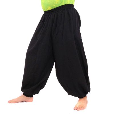 Pantalon de yoga en coton noir