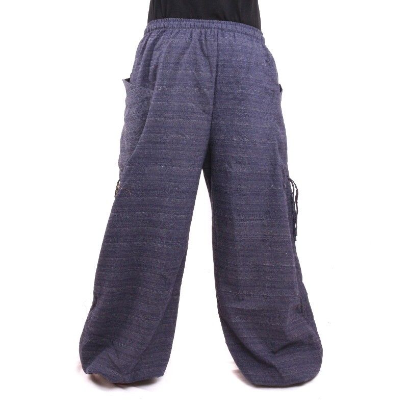 Thai Hippie pants for tying Ethno application Cottonmix