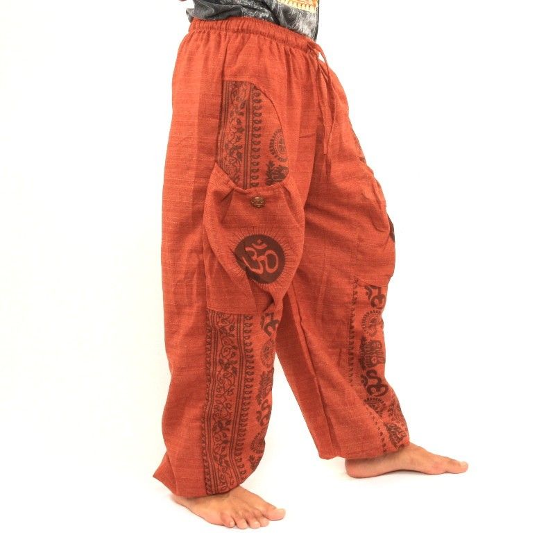 Thai Hippie Hose zum Zubinden Tibet Muster