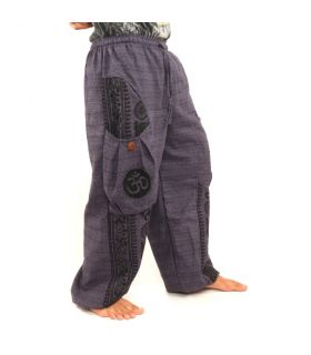 Thai hippie pants to tie Tibet pattern