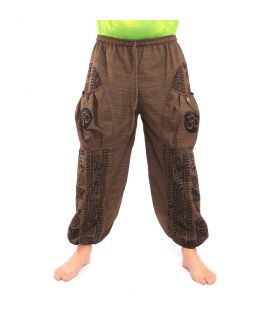 Thai Hippie Hose zum Zubinden Tibet Muster
