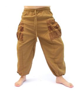 Thai Hippie Hose zum Zubinden Tibet Muster