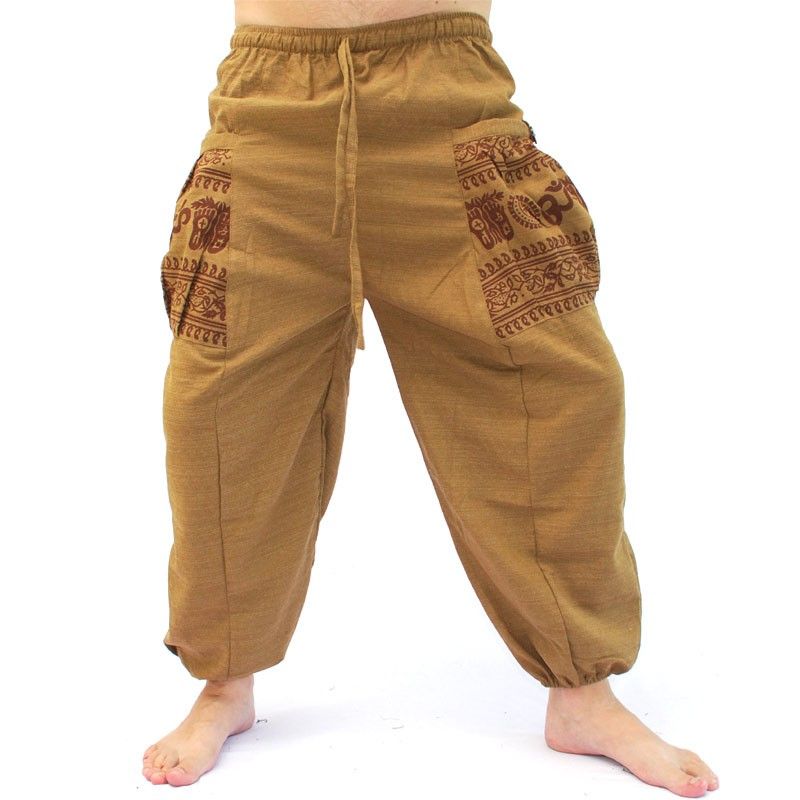 Thai Hippie Hose zum Zubinden Tibet Muster