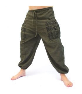 Thai Hippie Hose zum Zubinden Tibet Muster
