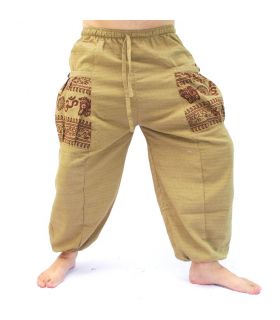 Thai Hippie Hose zum Zubinden Tibet Muster