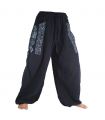 Thai hippie pants for tying Ethno application of heavy cotton