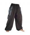 Thai hippie pants for tying Ethno application of heavy cotton