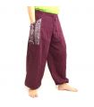 Thai hippie pants for tying Ethno application of heavy cotton