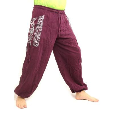 Thai hippie pants for tying Ethno application of heavy cotton
