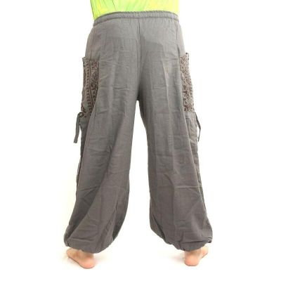 Thai hippie pants for tying Ethno application of heavy cotton