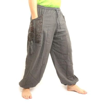 Thai hippie pants for tying Ethno application of heavy cotton