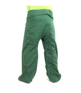 Thai Fischerhose   Cottonmix extra lang - grün