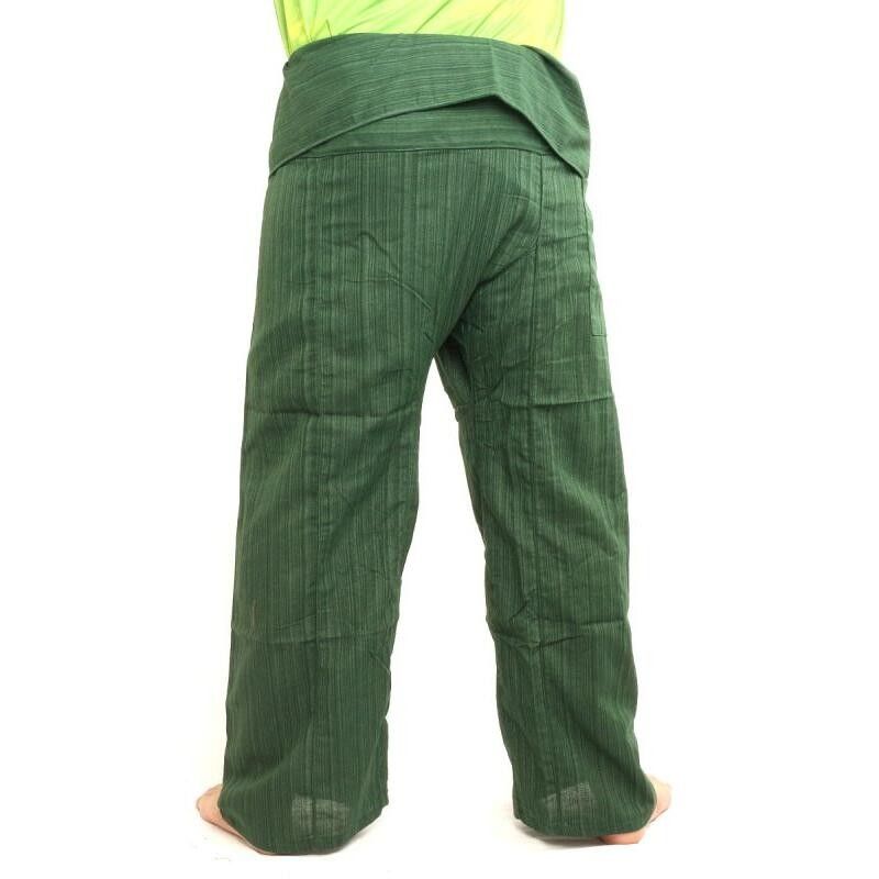 Thai Fisherman Pants Cottonmix extra long - green
