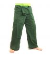 Thai Fischerhose   Cottonmix extra lang - grün