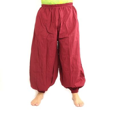 Harem pants cotton red