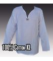 Thai cotton shirt white size XXL