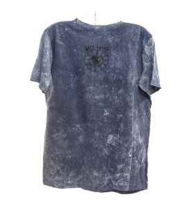 "No Time"  T-Shirt Size M Stonewashed