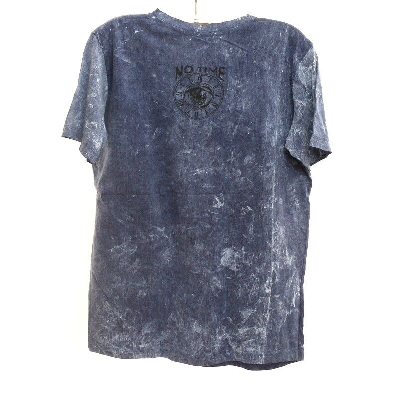  "No Time"  T-Shirt Size M Stonewashed 