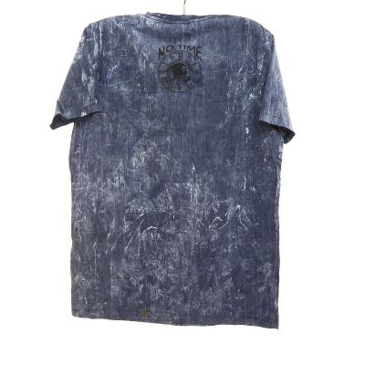 "No Time" T-shirt Size M Stonewashed