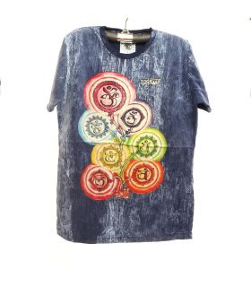 "No Time"  T-Shirt Size M Stonewashed