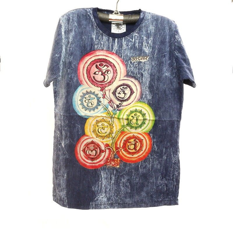 "No Time"  T-Shirt Size M Stonewashed