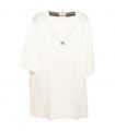 Razia Fashion - Light Thai cotton shirt white size XXXL