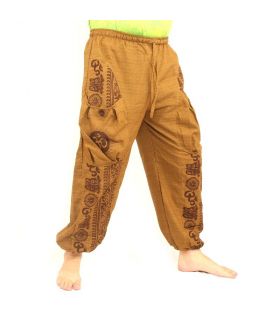Thai Hippie Hose zum Zubinden Tibet Muster