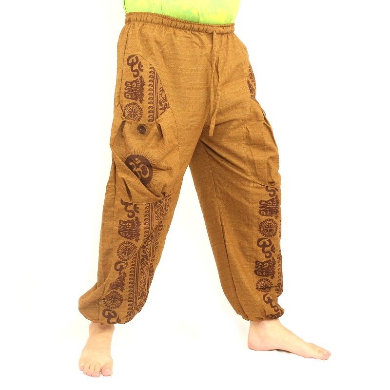 Thai Hippie Hose zum Zubinden Tibet Muster