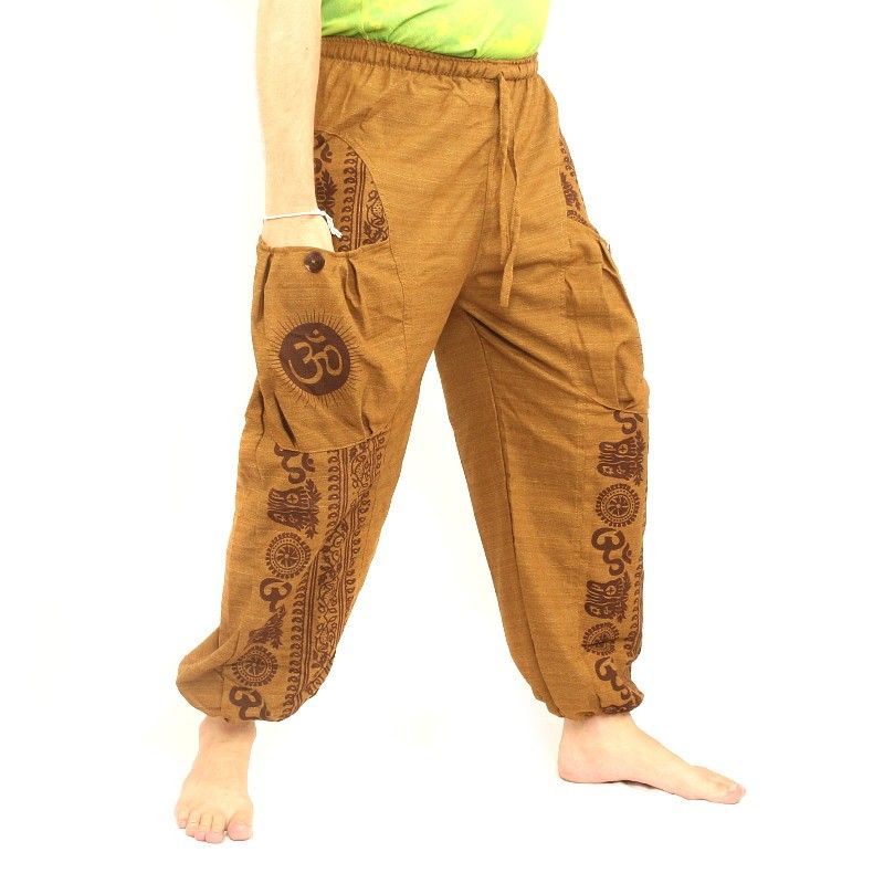 Thai Hippie Hose zum Zubinden Tibet Muster